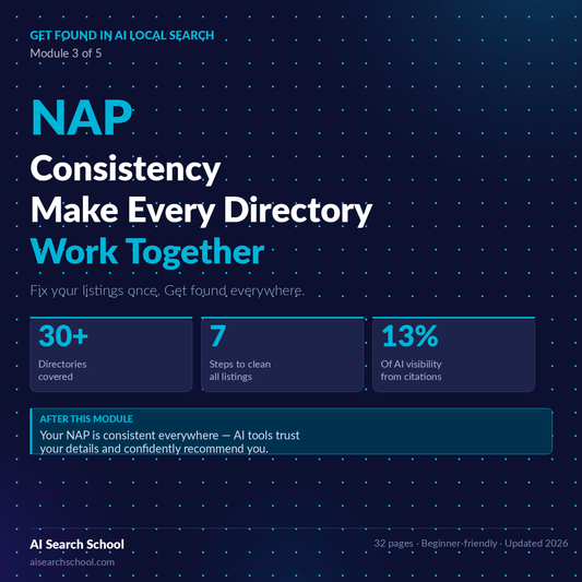 Module 3: NAP Consistency — Get Found in AI Local Search