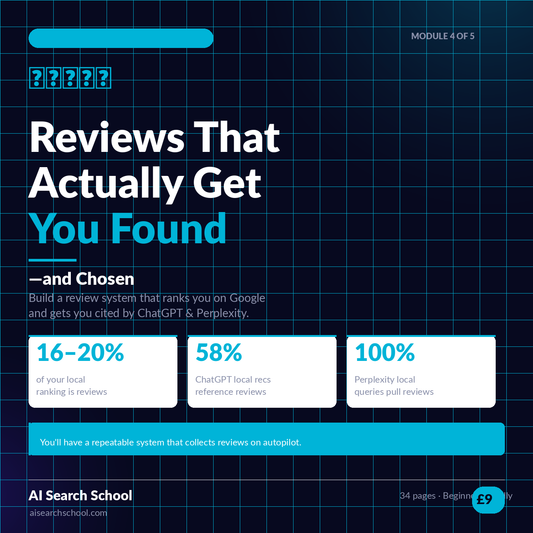 Reviews That Actually Get You Found — and Chosen (Module 4)