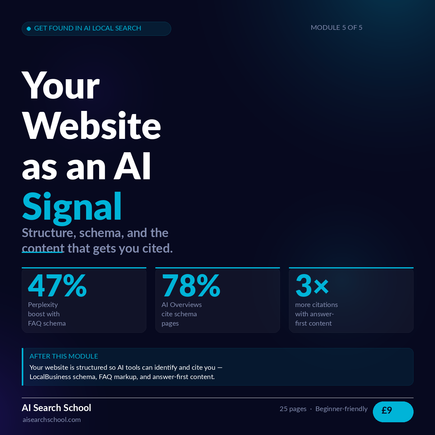 Module 5: Your Website as an AI Signal — Get Found in AI Local Search